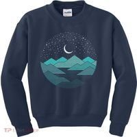 Mountain Moonlight Kids Sweatshirt thumb 0