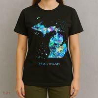Michigan Map T-Shirt thumb 4