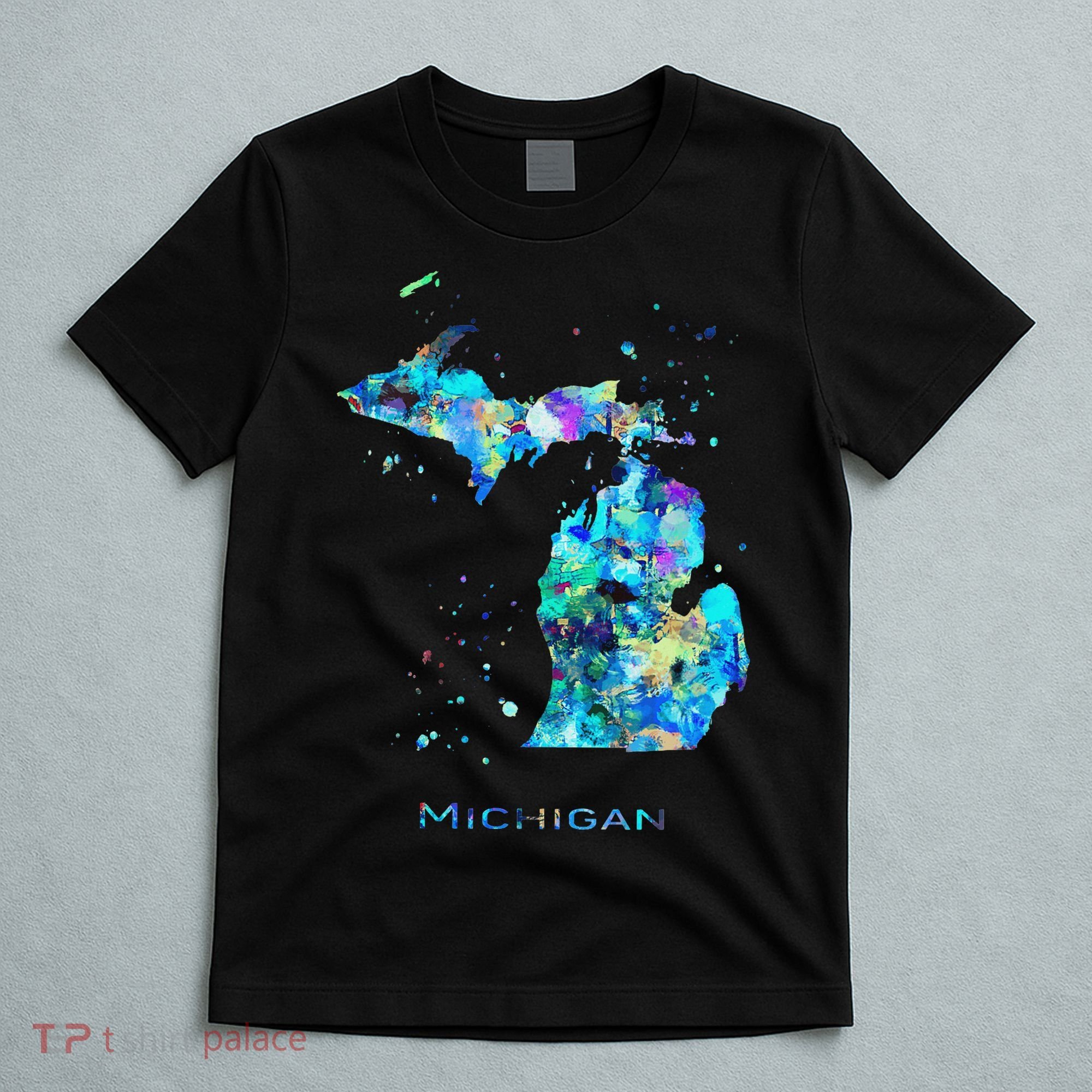 Michigan Map T-Shirt
