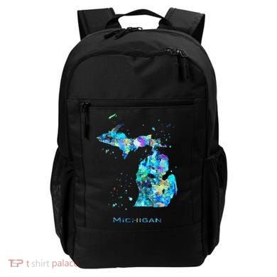Michigan Map Backpack