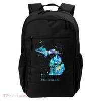 Michigan Map Backpack thumb 0