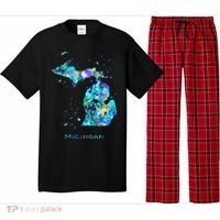 Michigan Map Pajama Set thumb 0