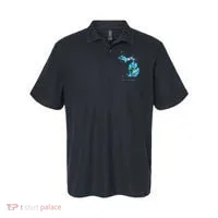 Michigan Map Polo thumb 0