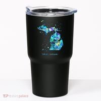 Michigan Map Tumbler thumb 0