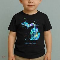 Michigan Map Toddler T-Shirt thumb 2