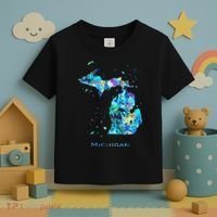 Michigan Map Toddler T-Shirt thumb 3