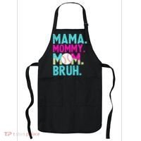 Mama Mommy Mom Bruh Baseball Ice Cream Drip Apron thumb 0