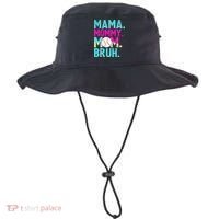 Mama Mommy Mom Bruh Baseball Ice Cream Drip Bucket Hat thumb 0