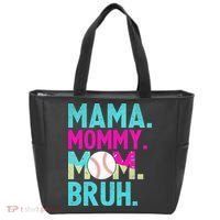 Mama Mommy Mom Bruh Baseball Ice Cream Drip Tote Bag thumb 0