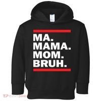 Ma Mama Mom Bruh Toddler Hoodie thumb 0