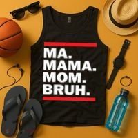 Ma Mama Mom Bruh Tank Top thumb 4