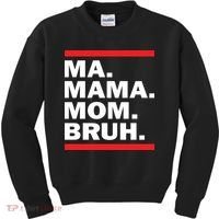 Ma Mama Mom Bruh Kids Sweatshirt thumb 0
