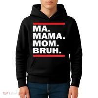 Ma Mama Mom Bruh Kids Hoodie thumb 4