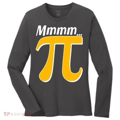 Mmmm Pi 3.14 Women's Long Sleeve Shirt