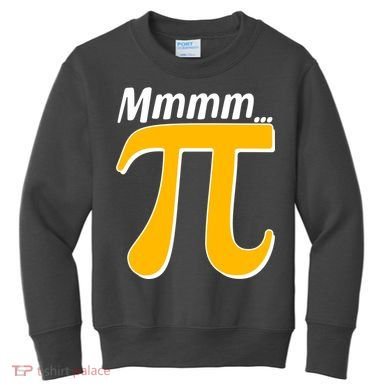 Mmmm Pi 3.14 Kids Sweatshirt