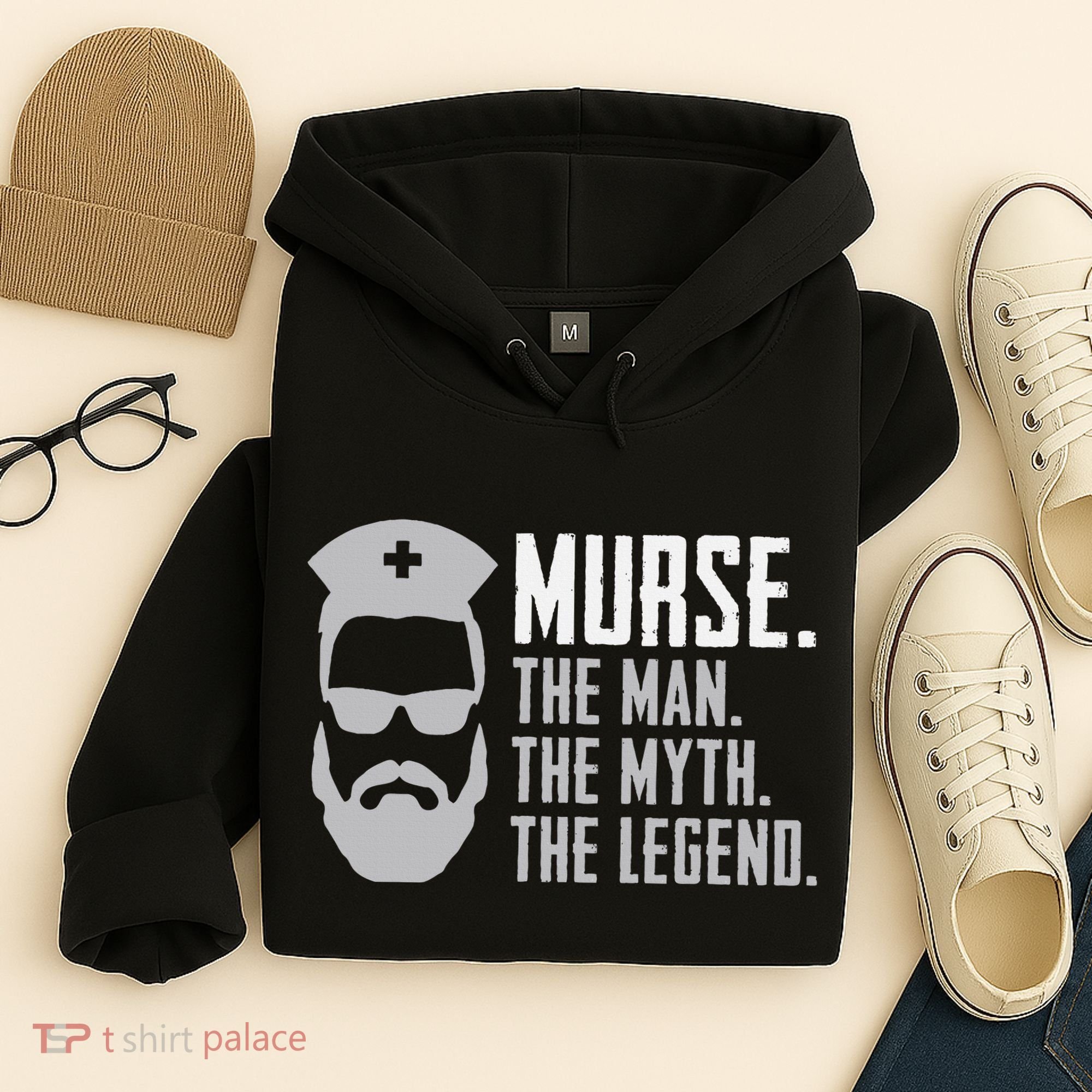 Murse Male Nurse Rn Lpn Cna Hoodie