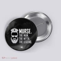 Murse Male Nurse Rn Lpn Cna Button thumb 0