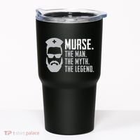 Murse Male Nurse Rn Lpn Cna Tumbler thumb 0