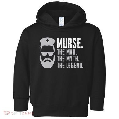 Murse Male Nurse Rn Lpn Cna Toddler Hoodie