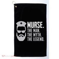 Murse Male Nurse Rn Lpn Cna Golf Towel thumb 0