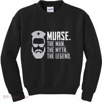 Murse Male Nurse Rn Lpn Cna Kids Sweatshirt thumb 0
