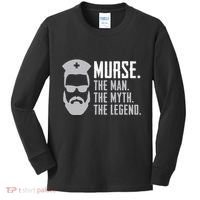 Murse Male Nurse Rn Lpn Cna Kids Long Sleeve Shirt thumb 0