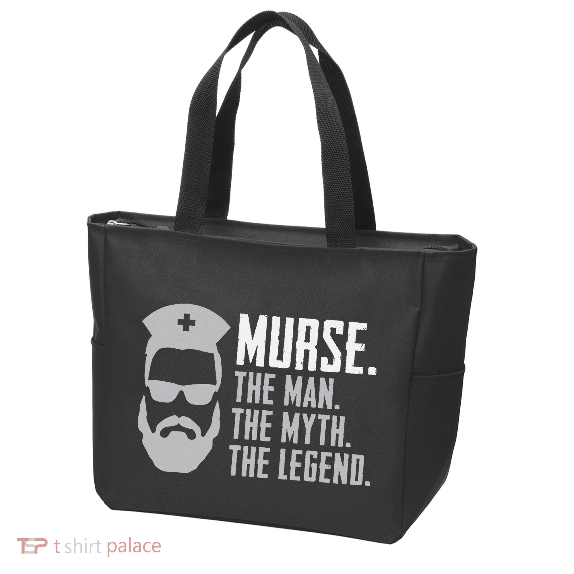 Murse Male Nurse Rn Lpn Cna Tote Bag