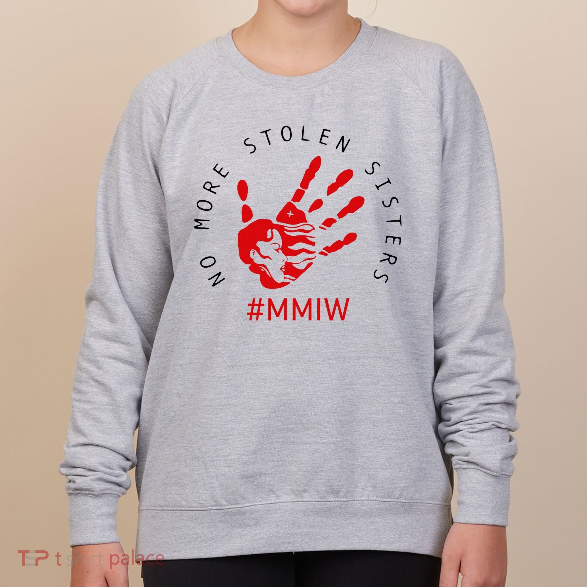 Mmiw Missing Native American Indigenous Women Sisters Red Women's Sweatshirt
