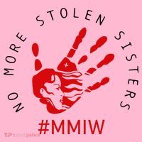 Mmiw Missing Native American Indigenous Women Sisters Red Coaster thumb 2
