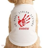 Mmiw Missing Native American Indigenous Women Sisters Red Doggie Tank thumb 0