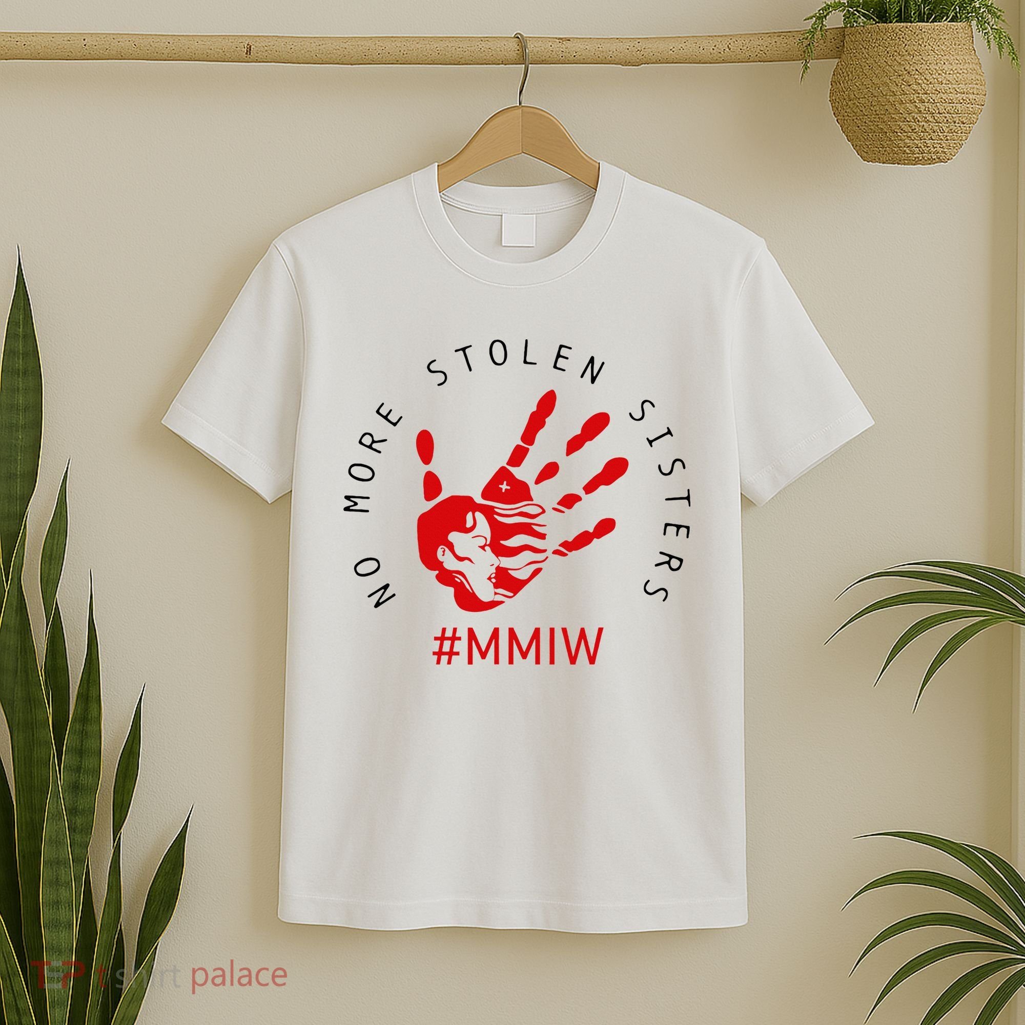 Mmiw Missing Native American Indigenous Women Sisters Red T-Shirt