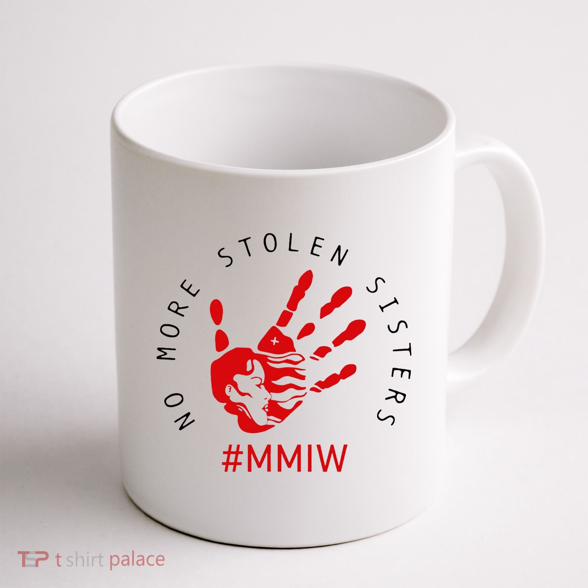 Mmiw Missing Native American Indigenous Women Sisters Red Coffee Mug