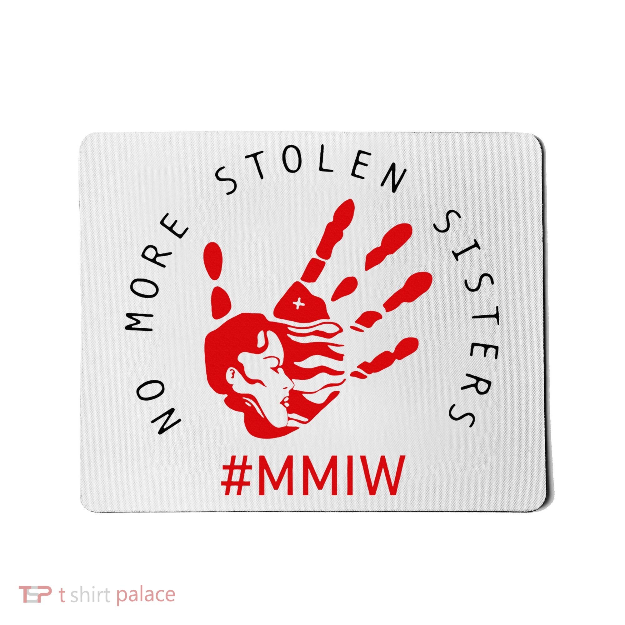 Mmiw Missing Native American Indigenous Women Sisters Red Mousepad