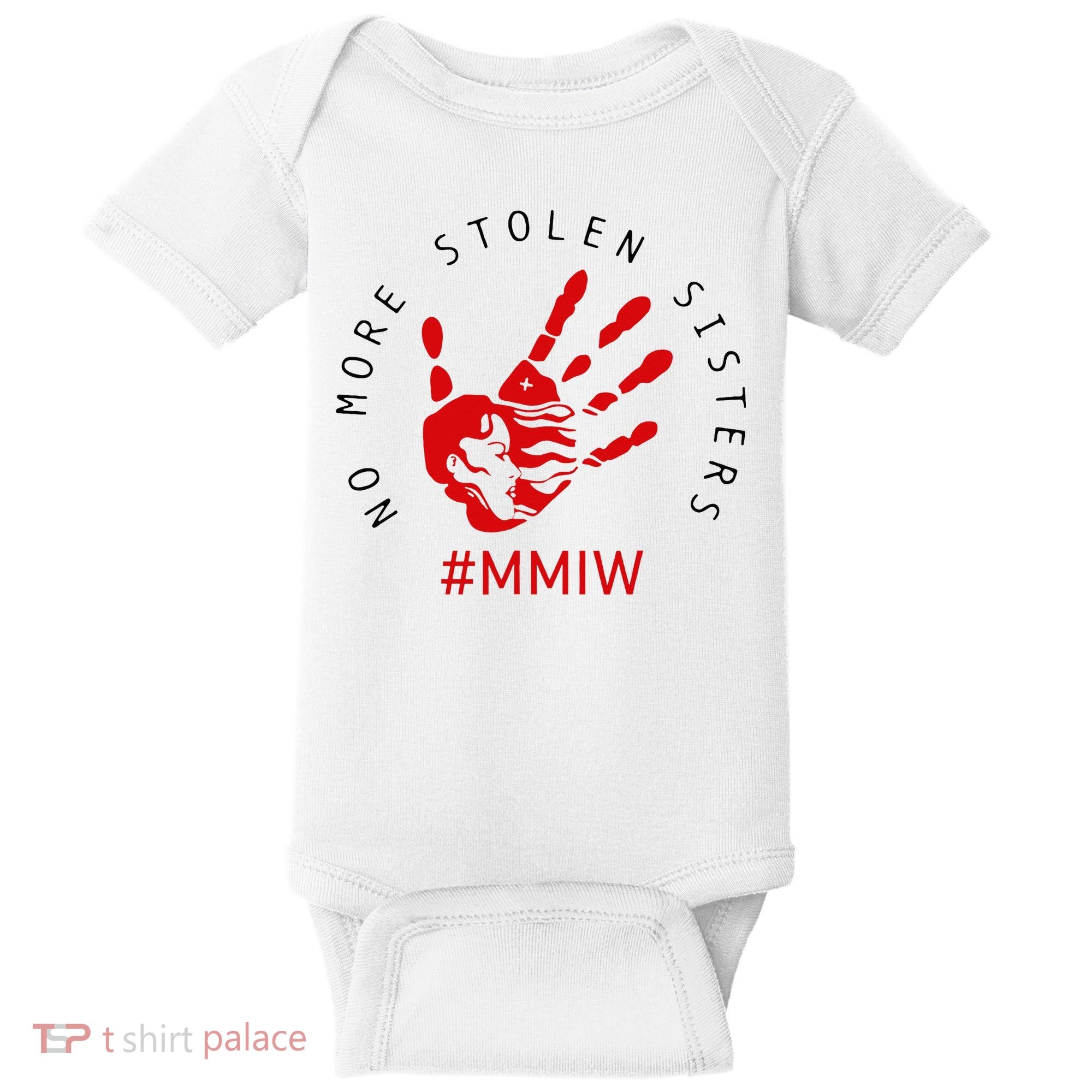 Mmiw Missing Native American Indigenous Women Sisters Red Baby Bodysuit