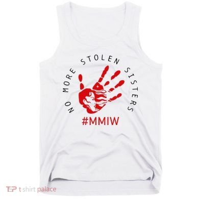 Mmiw Missing Native American Indigenous Women Sisters Red Tank Top