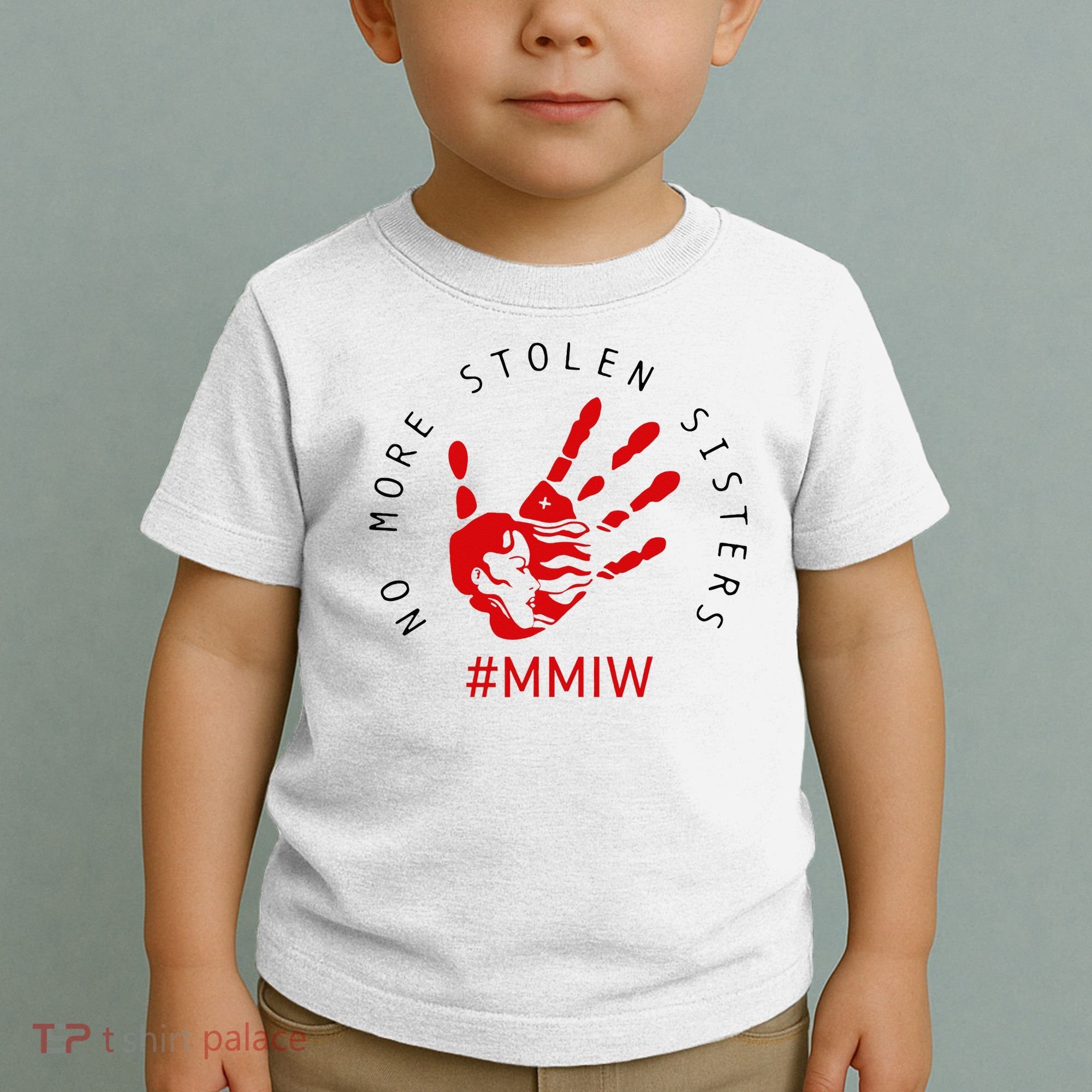 Mmiw Missing Native American Indigenous Women Sisters Red Toddler T-Shirt