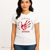 Mmiw Missing Native American Indigenous Women Sisters Red Women's T-Shirt thumb 4