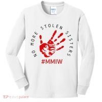 Mmiw Missing Native American Indigenous Women Sisters Red Kids Long Sleeve Shirt thumb 0