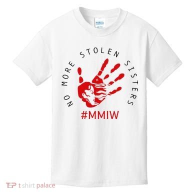 Mmiw Missing Native American Indigenous Women Sisters Red Kids T-Shirt