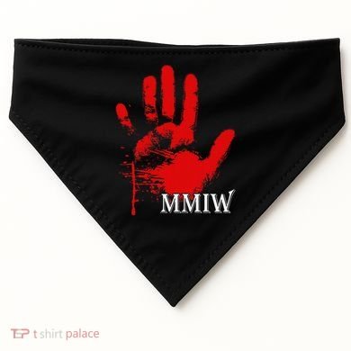 Mmiw Missing Native American USA-Made Doggie Bandana
