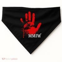 Mmiw Missing Native American USA-Made Doggie Bandana thumb 0