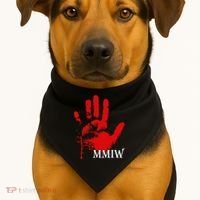 Mmiw Missing Native American USA-Made Doggie Bandana thumb 1
