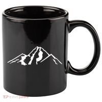 Mountains 11oz C Handle Ceramic Mug thumb 0