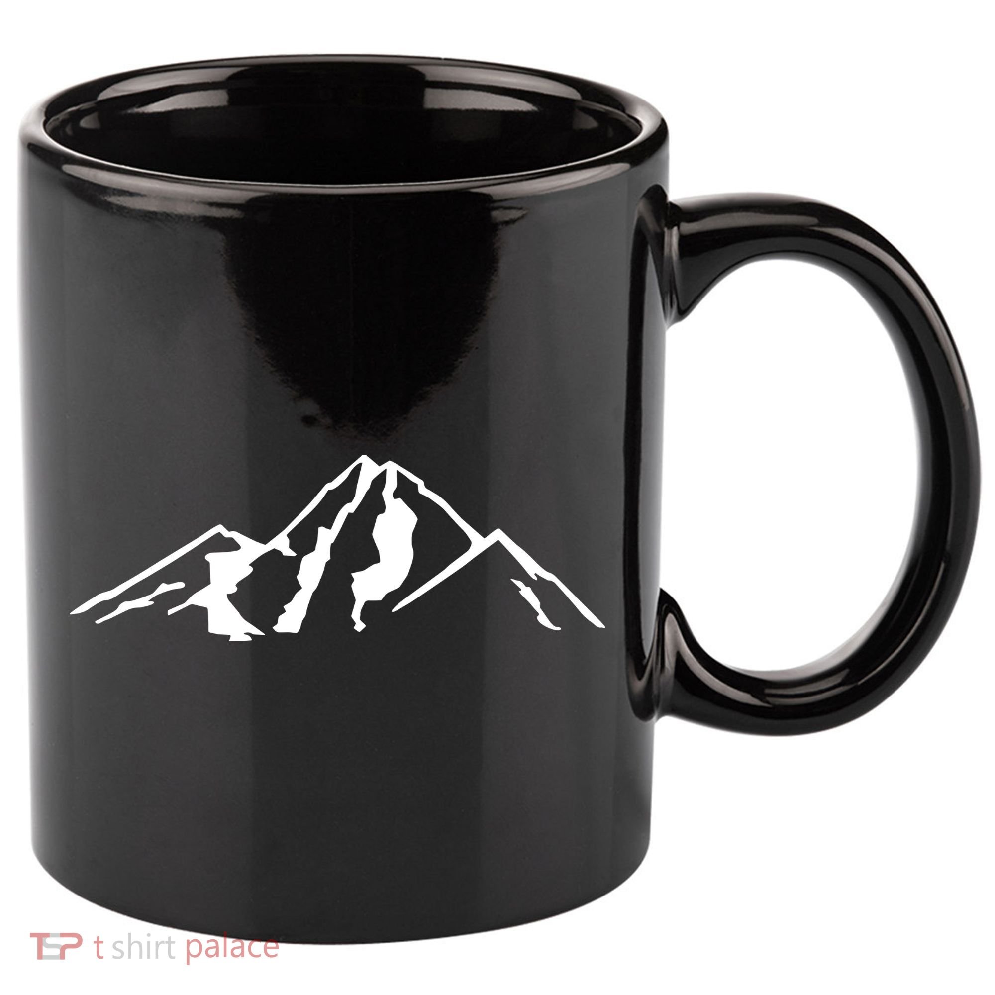 Mountains 11oz C Handle Ceramic Mug