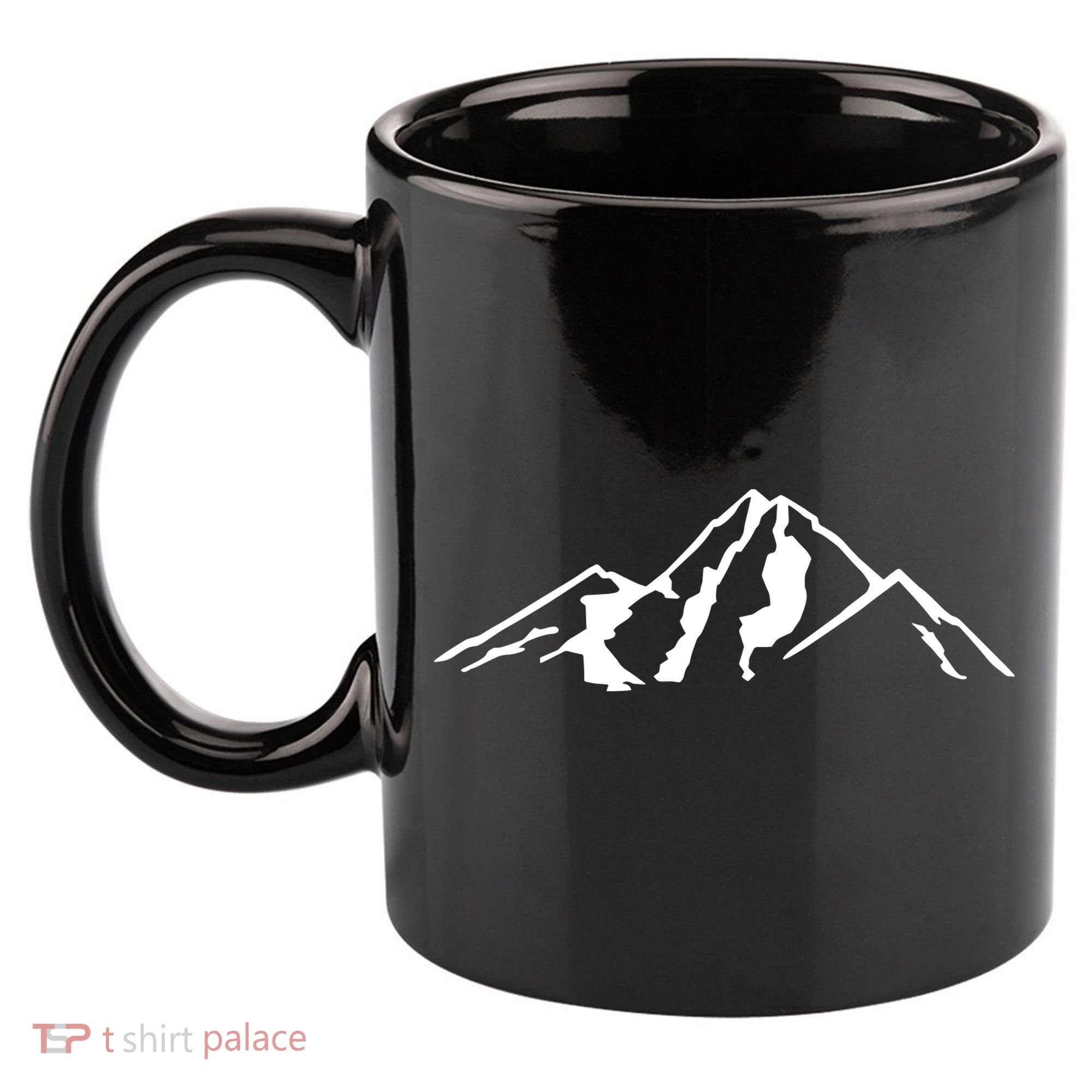 Mountains 11oz C Handle Ceramic Mug