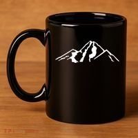 Mountains 11oz C Handle Ceramic Mug thumb 4