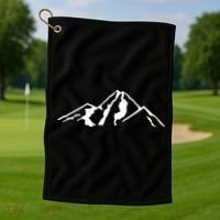 Mountains Golf Towel thumb 1