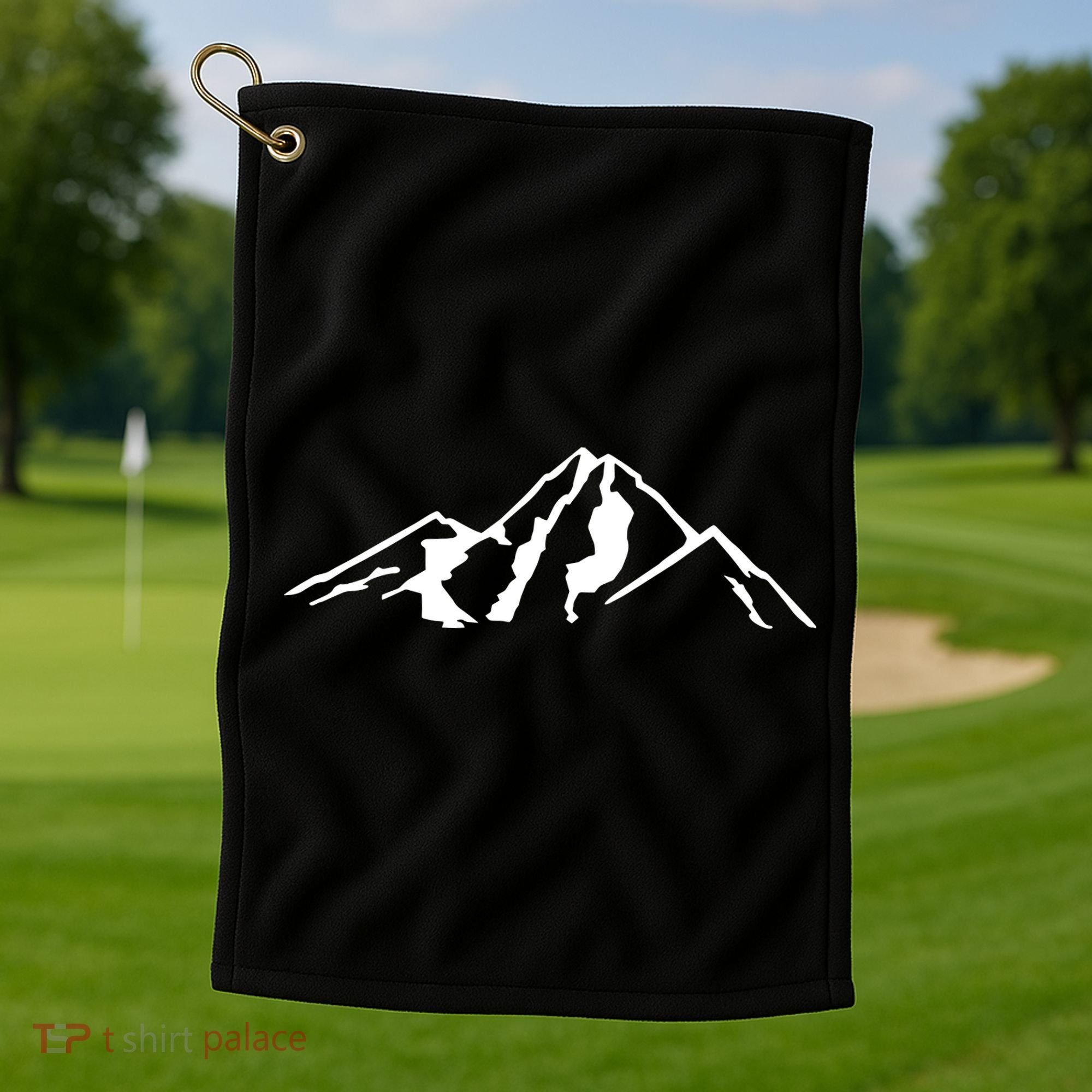 Mountains Golf Towel