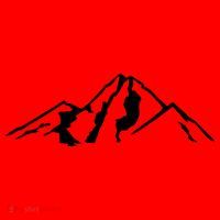 Mountains Santa Hat thumb 1