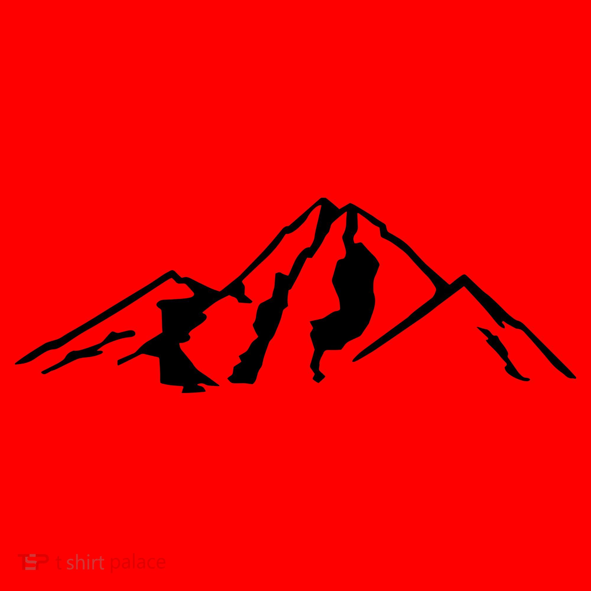 Mountains Santa Hat